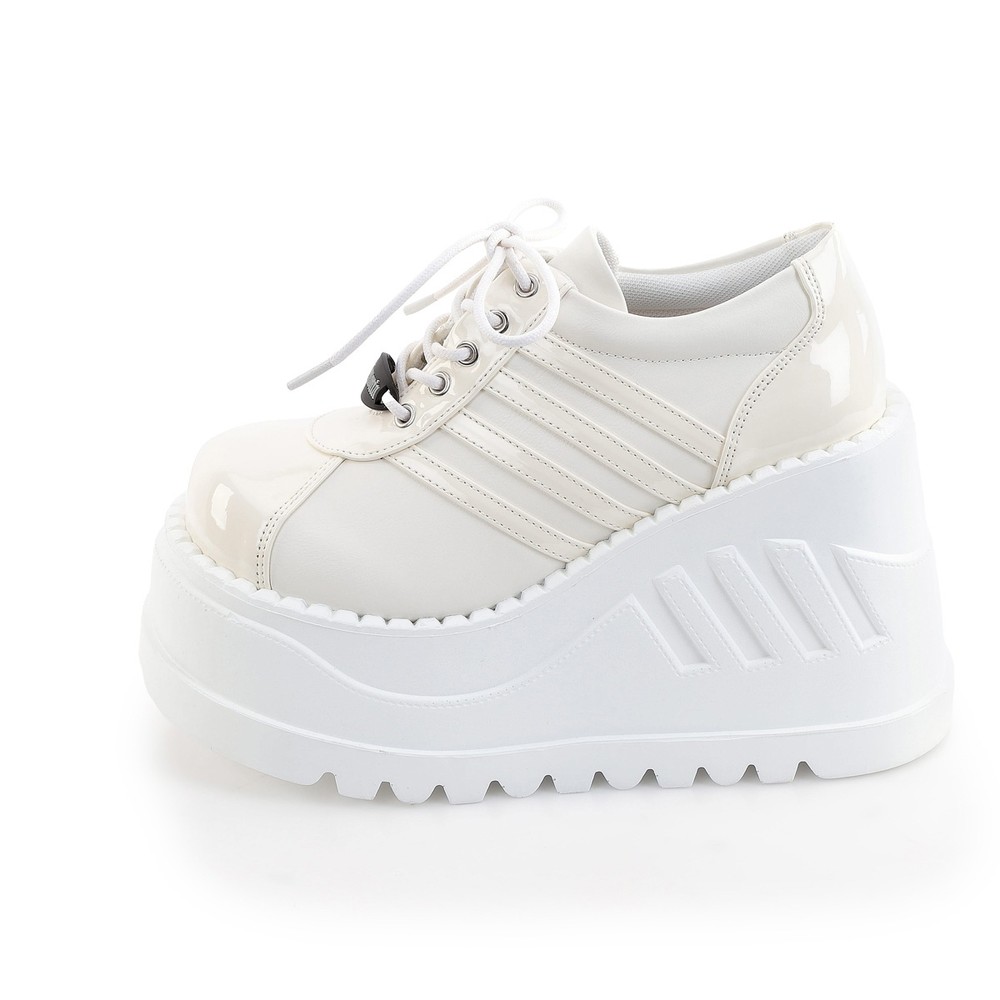 DemoniaCult - STOMP081 Platform sneakers - White Product image